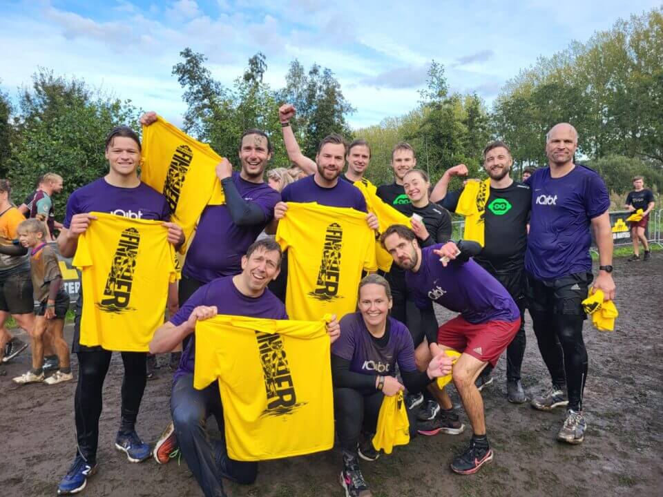 Teambuilding, door weer en wind